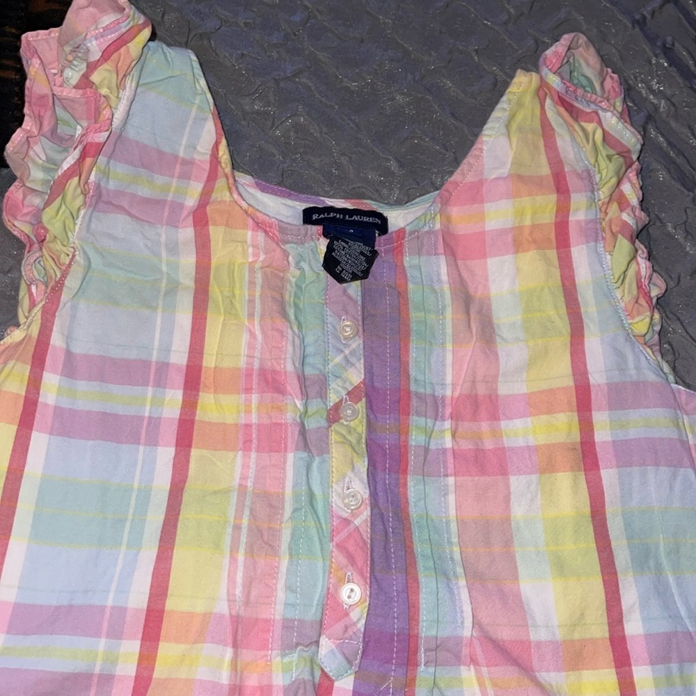 Preloved Ralph Lauren girls size 14 excellent condition beautiful dress .
